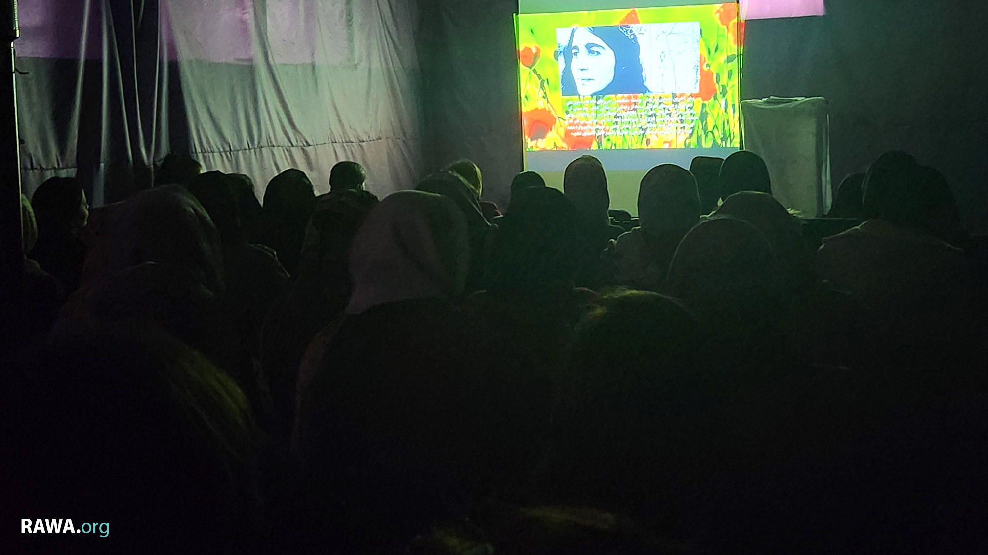 RAWA event on the International Women's Day under the rule of the Taliban