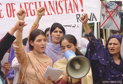 RAWA demonstration on April 27 2004